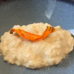 purée de topinambour chips carotte présentation